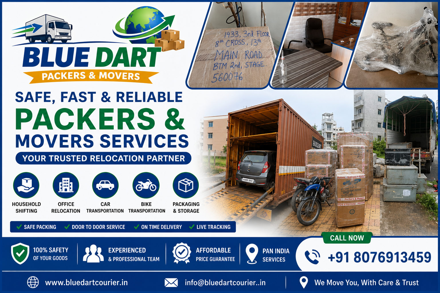 BlueDart Courier Packers